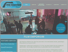 Tablet Screenshot of filmemporium.com